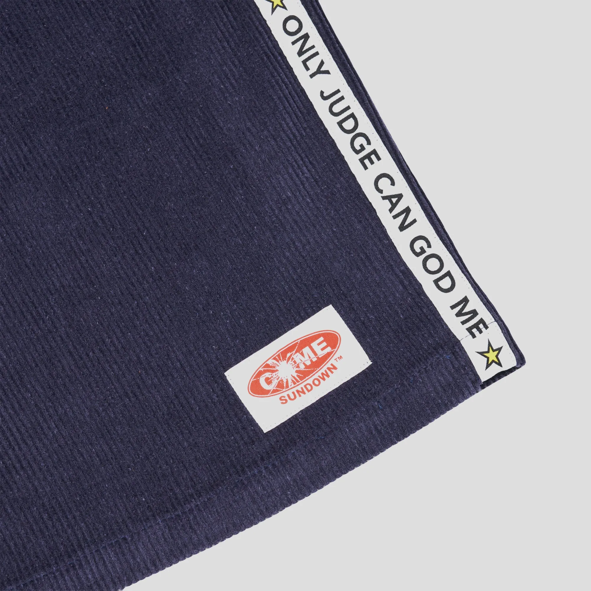 Come Sundown Only Judge Can God Me Short - Navy Quick Drying Fabric Outdoor Life