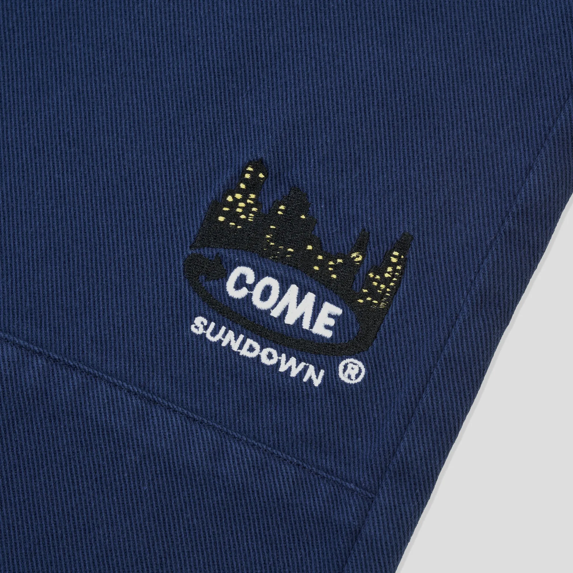 Casual Stretch Easy Fit Wear Come Sundown Toil Short - Washed Blue