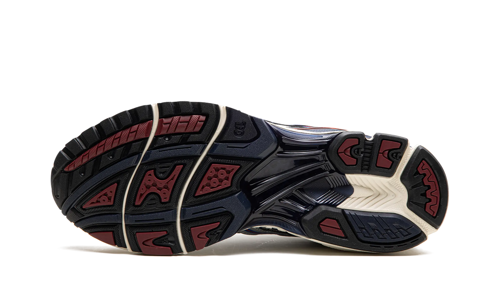 GEL-Kayano Legacy "White / Blue / Red" Flip Hike Stretchable Upper