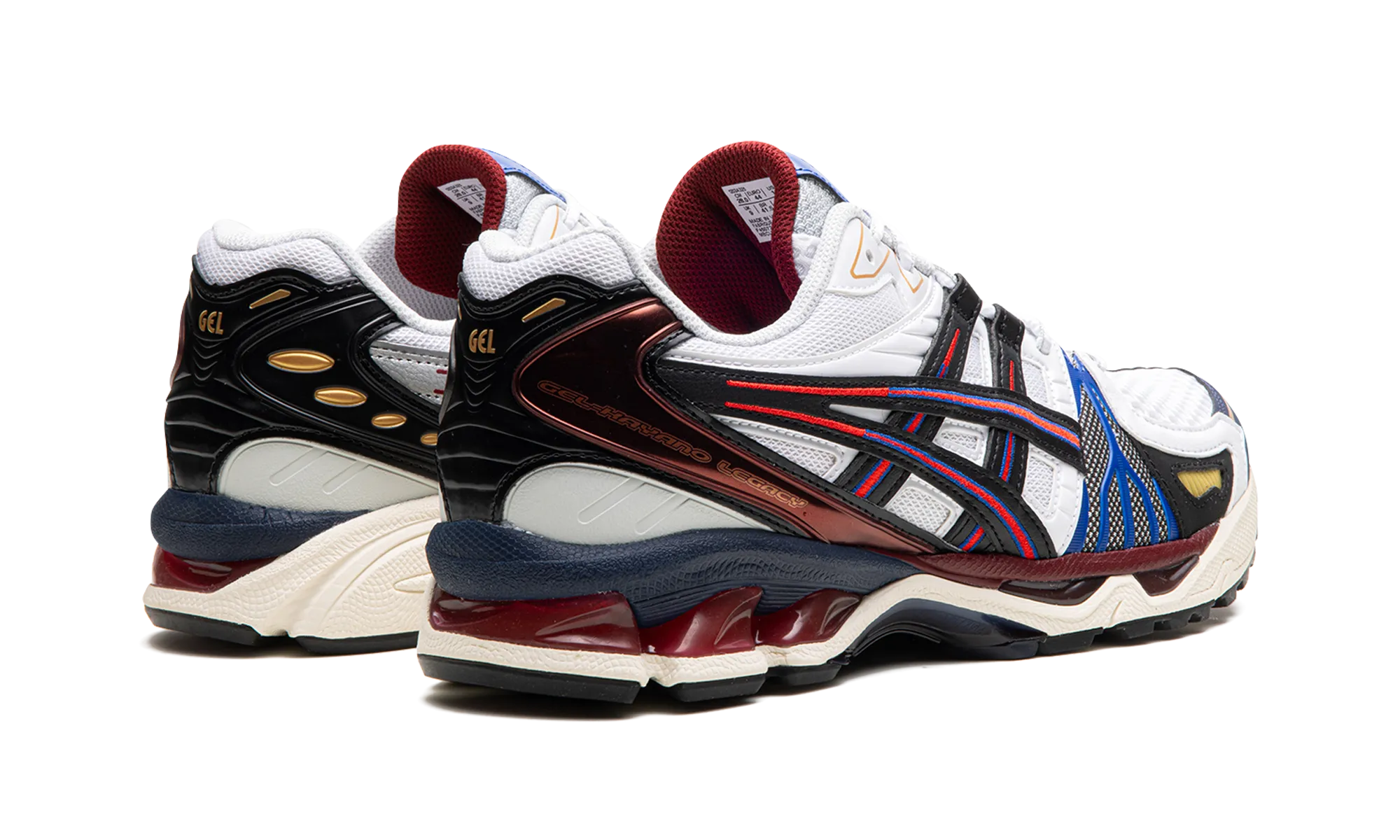 GEL-Kayano Legacy "White / Blue / Red" Shady Step Built For Walk