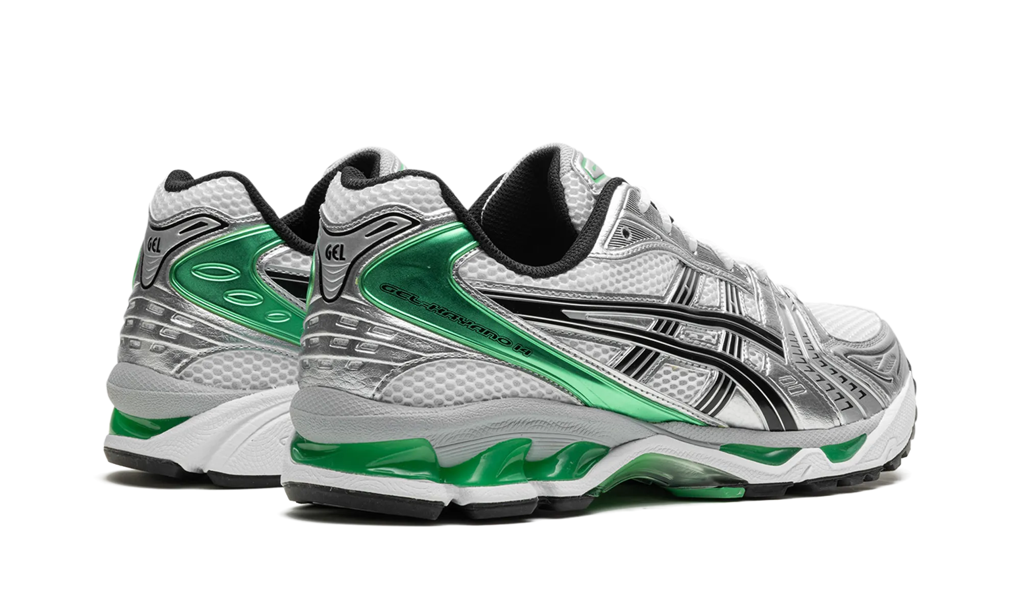 Soft Texture GEL-Kayano 14 "White/Malachite Green"