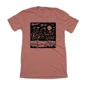 Breathable Waist Travel West - Mauve