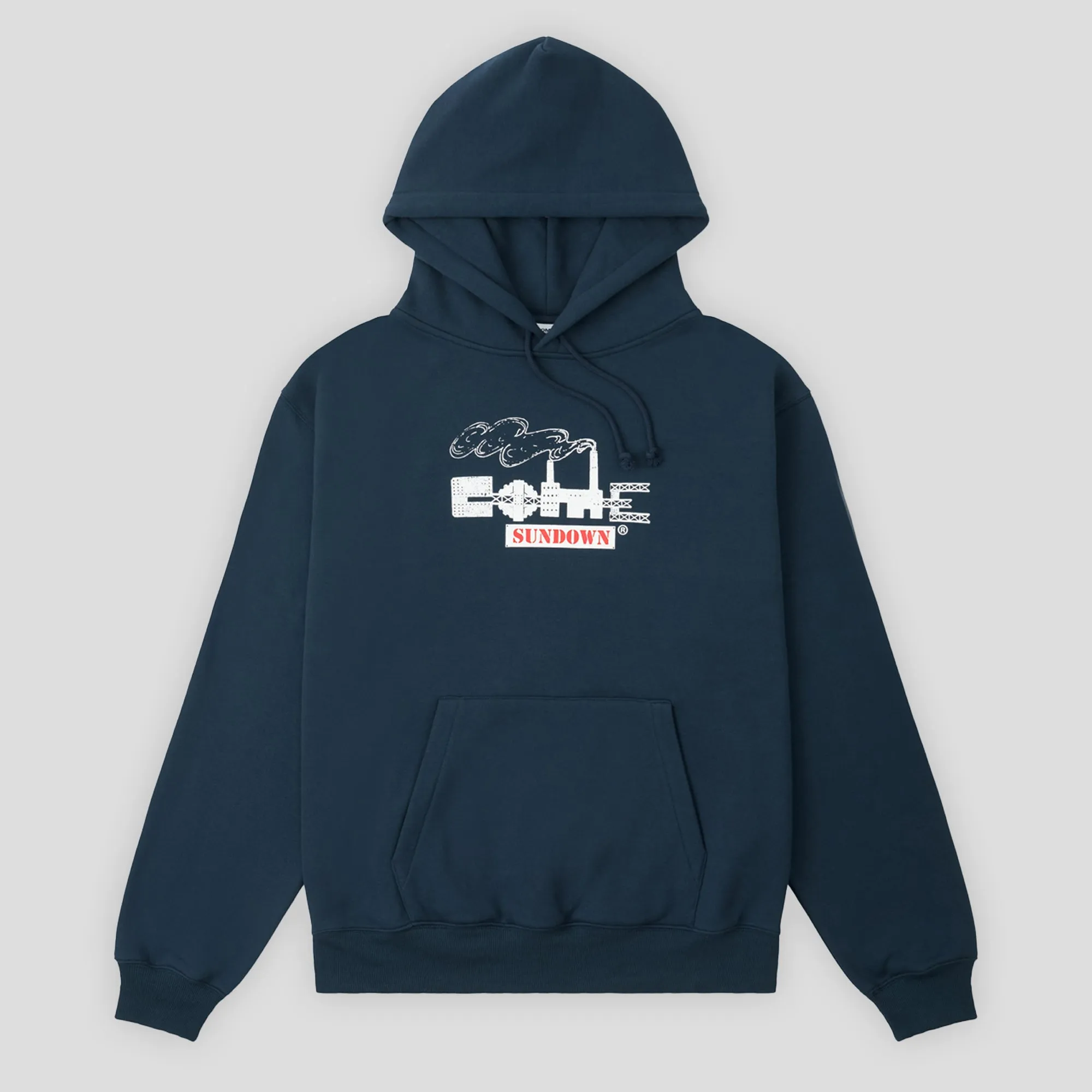 Fresh Steps Come Sundown Stacks Hoodie - Navy