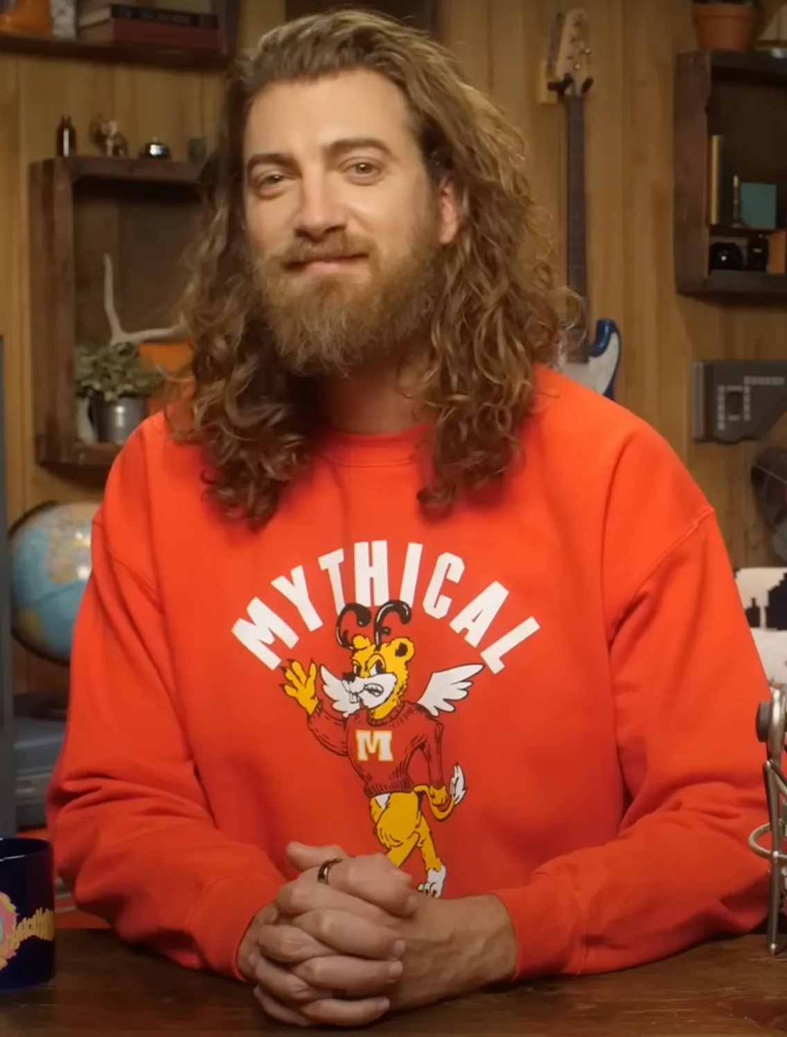 Mythical Randlers Mascot Sweatshirt (Red) product chain toughness easy to pair