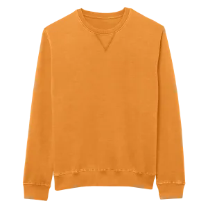 30032 Weathered Fleece Crew Unisex Design