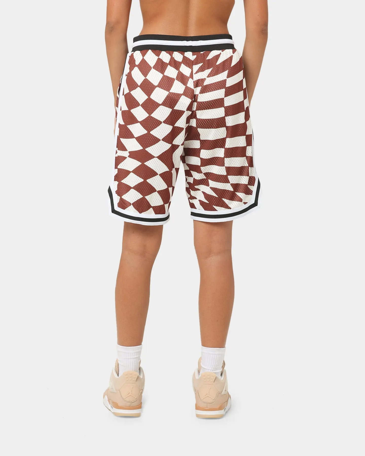 XXIII Cyris Basketball Shorts Cigar/White Quick Drying Fabric ethical fashion