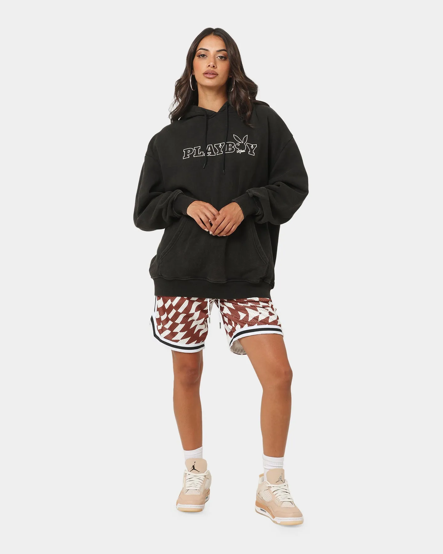 Bootcut style XXIII Cyris Basketball Shorts Cigar/White