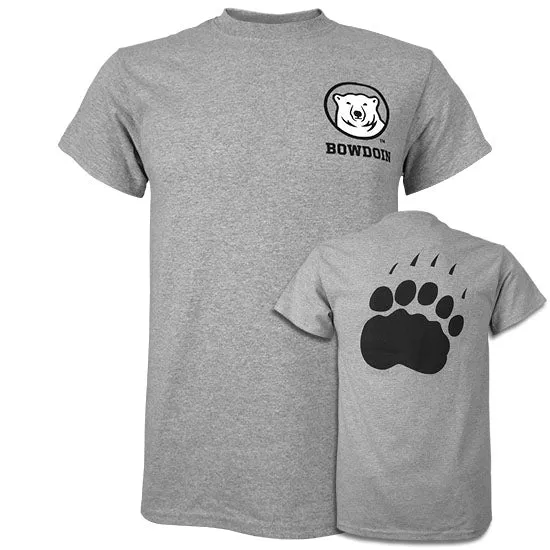 Mascot Medallion Tee with Paw Back from MV Sport Classic Chic