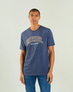 Ronnie Tee Steel Indigo tall size