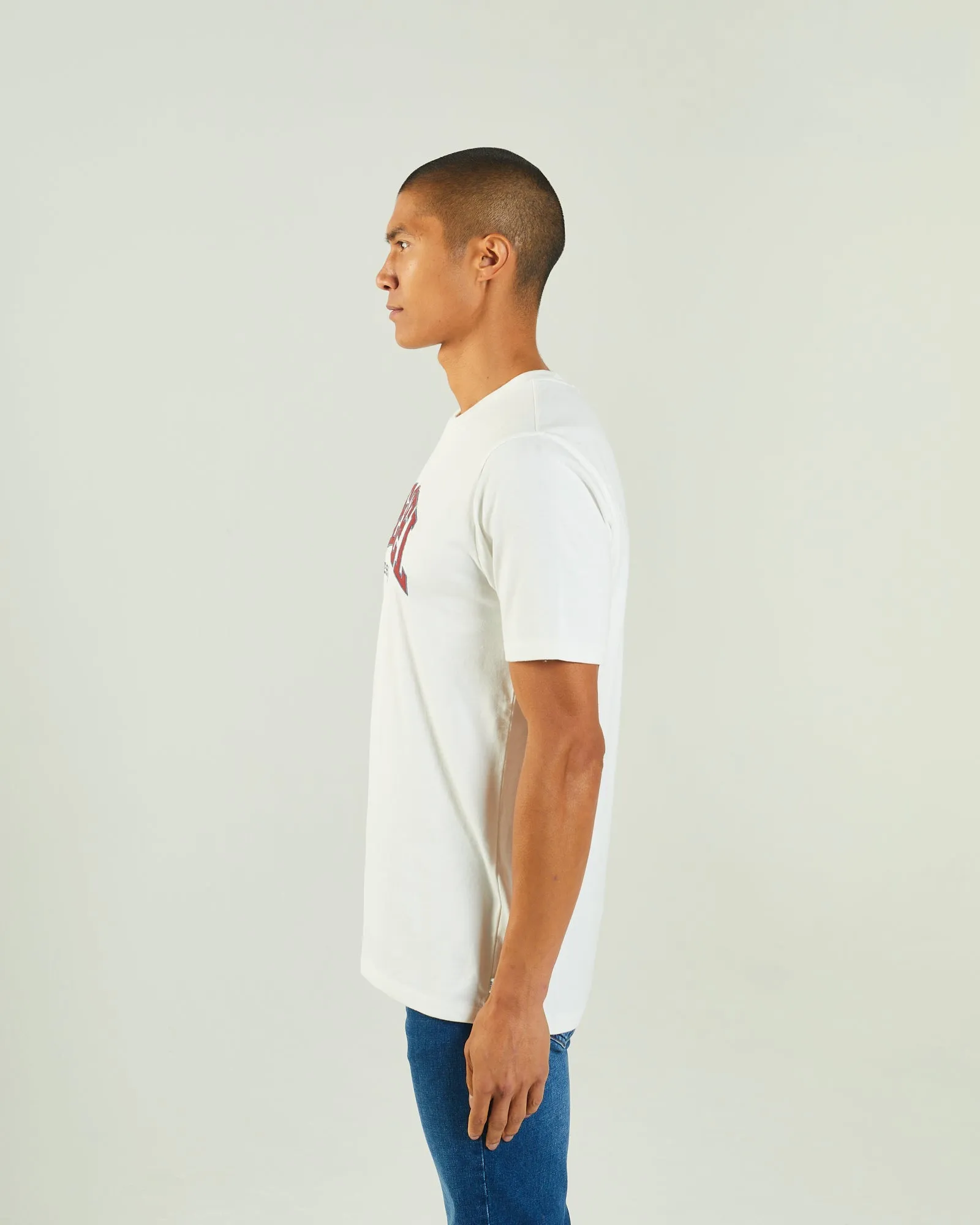 Ronnie Tee Dove White Simple Layer