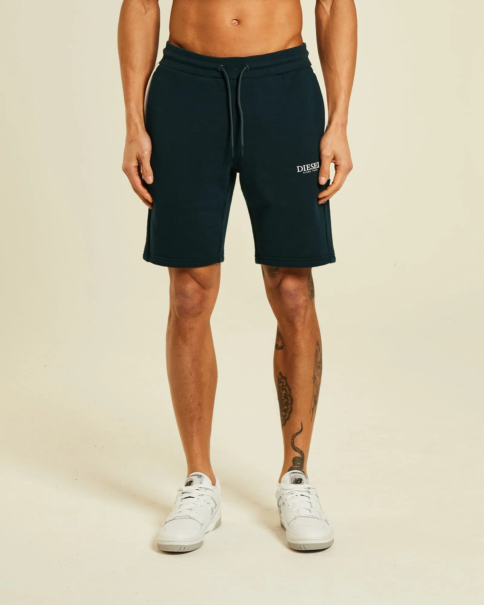 Reflective Trim Detail Vir Short Midnight Green