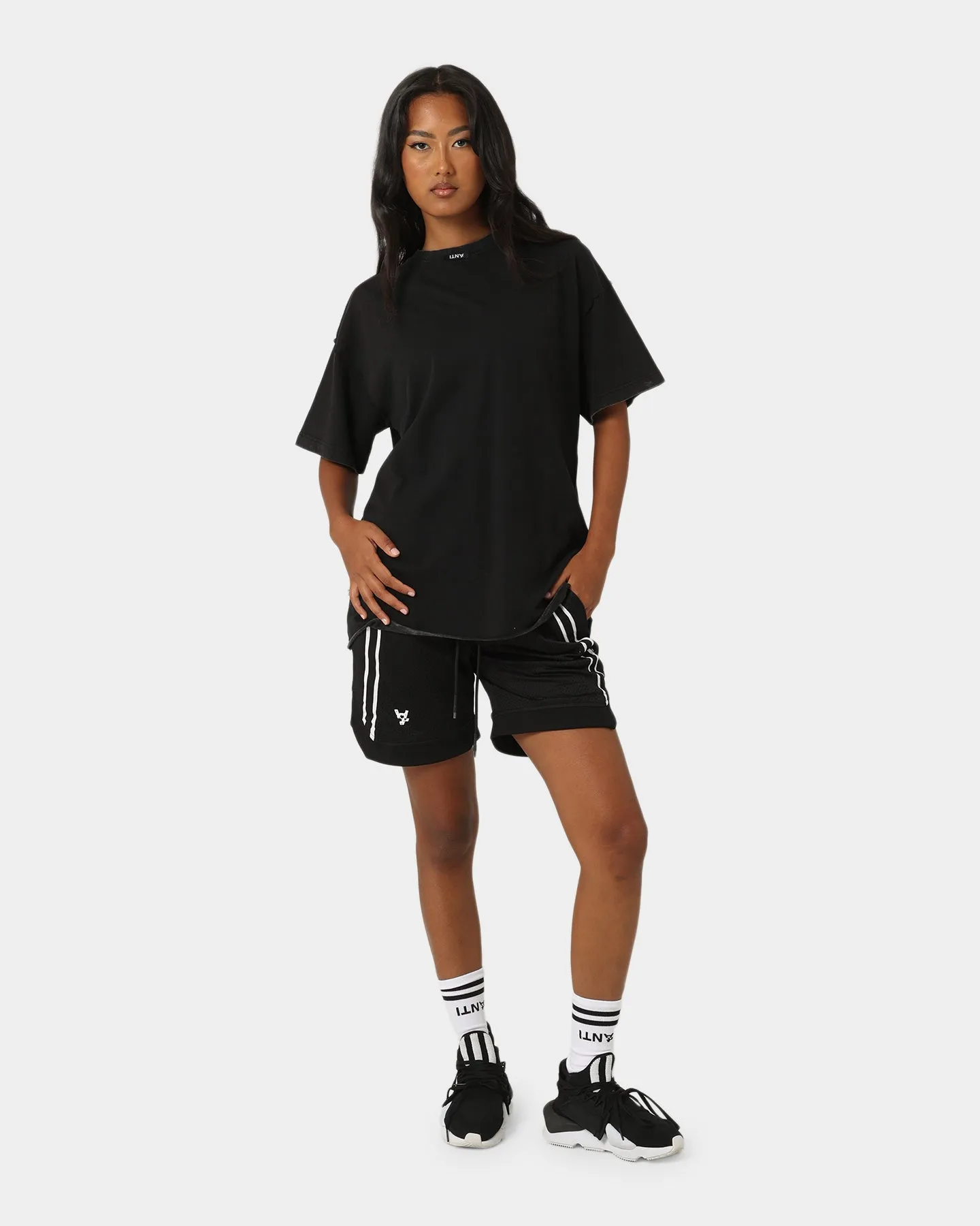 The Anti Order Anti Sport Basketball Shorts Black/White Comfy Fit Stylish Shorts