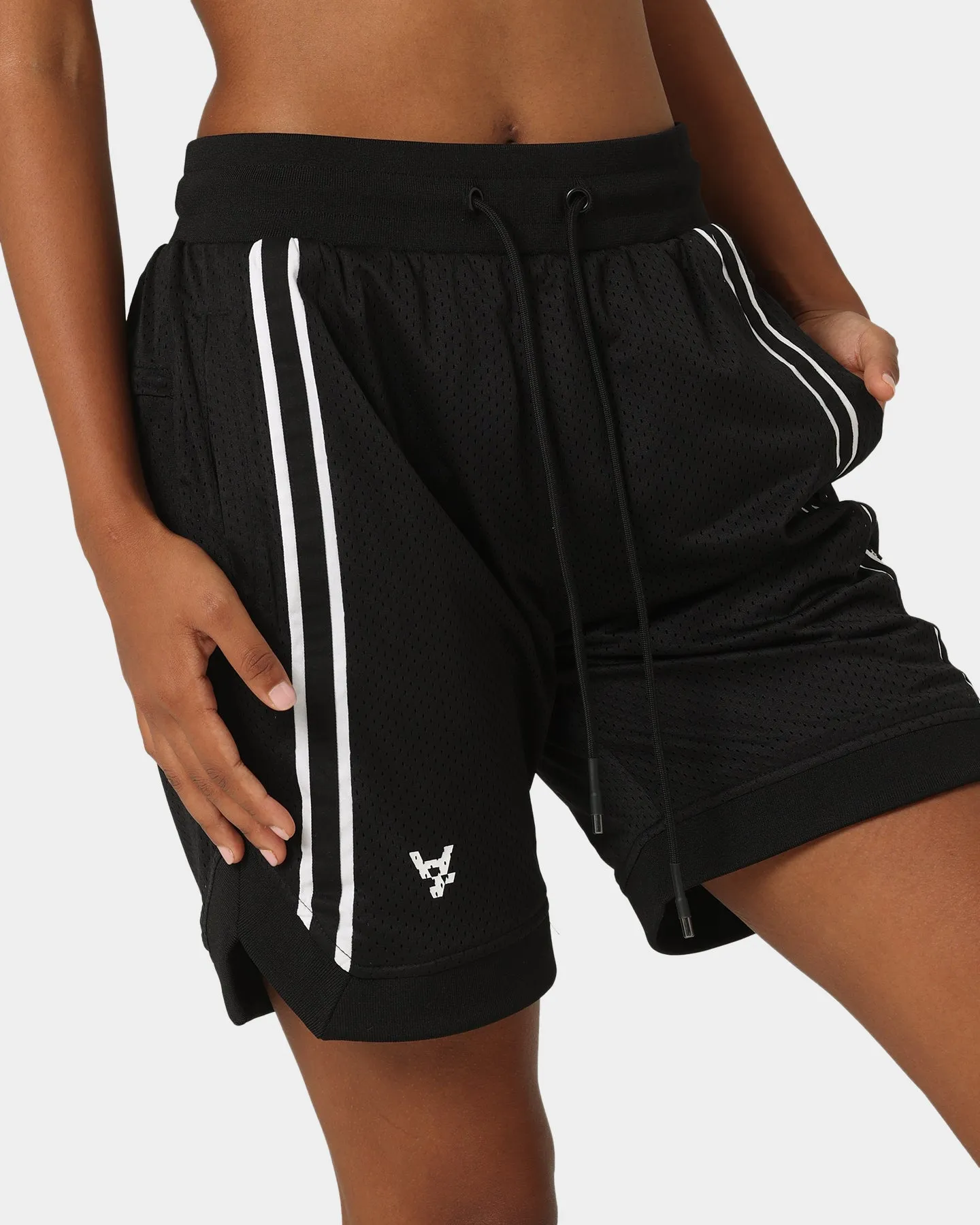The Anti Order Anti Sport Basketball Shorts Black/White Non Restrictive Movement