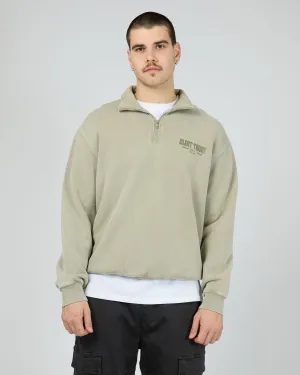 Conflict Quarter Zip Khaki Essentials Wear