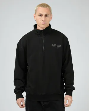 Cold Weather Look product couple connection Conflict Quarter Zip Washed Black