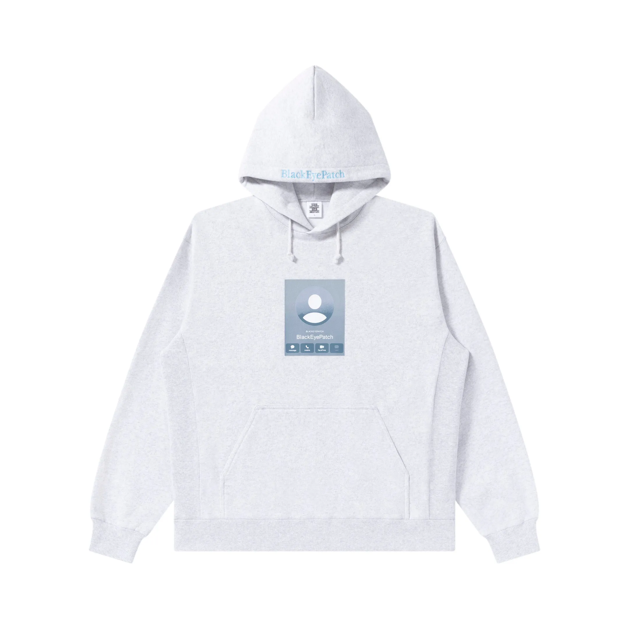 CONTACT INFO HOODIE ASH camping suitable Premium Hoodie