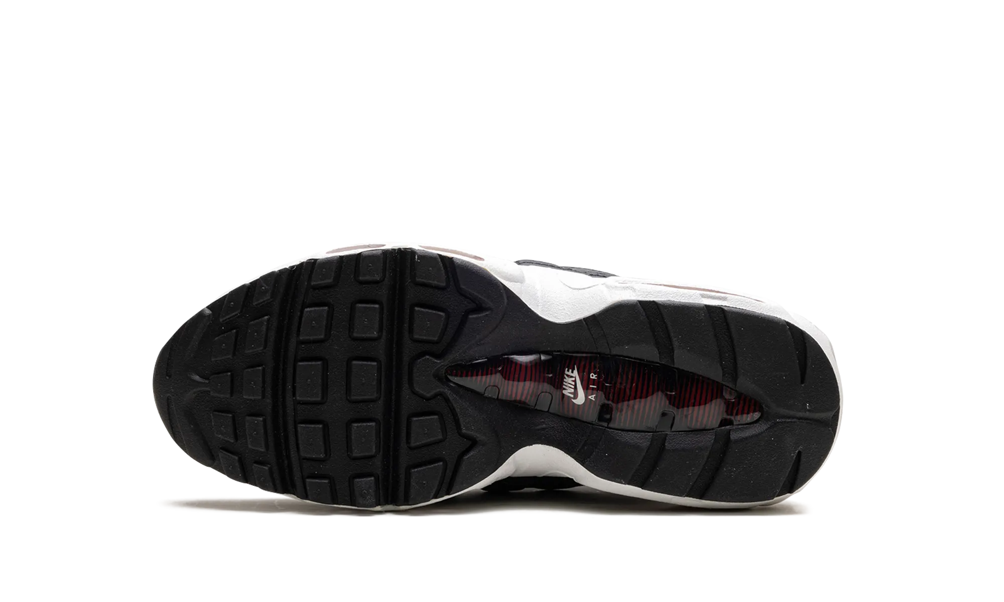 Nike Air Max 95 Recraft GS "Anthracite Team Red" Knitted Warm