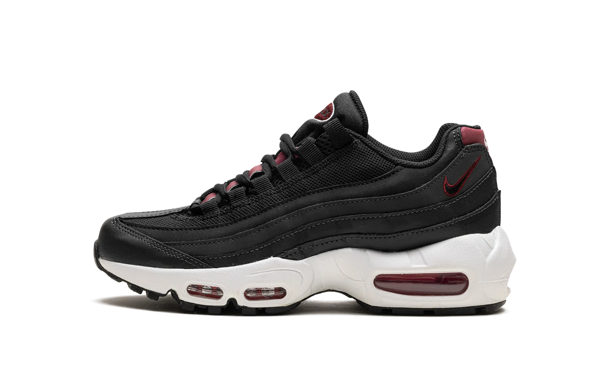Toe Protection Elastic Sling Nike Air Max 95 Recraft GS "Anthracite Team Red"