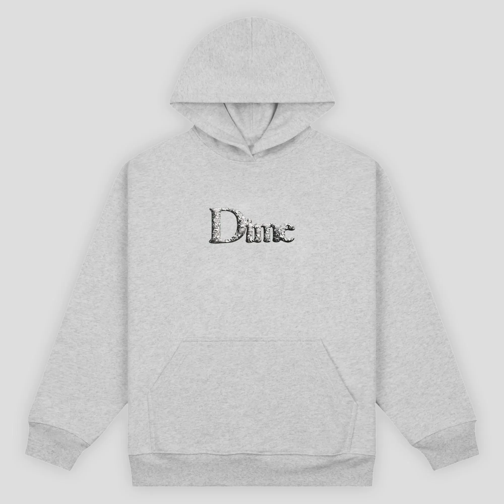 scarf accents Dime Classic Decoy Hoodie - Heather Grey