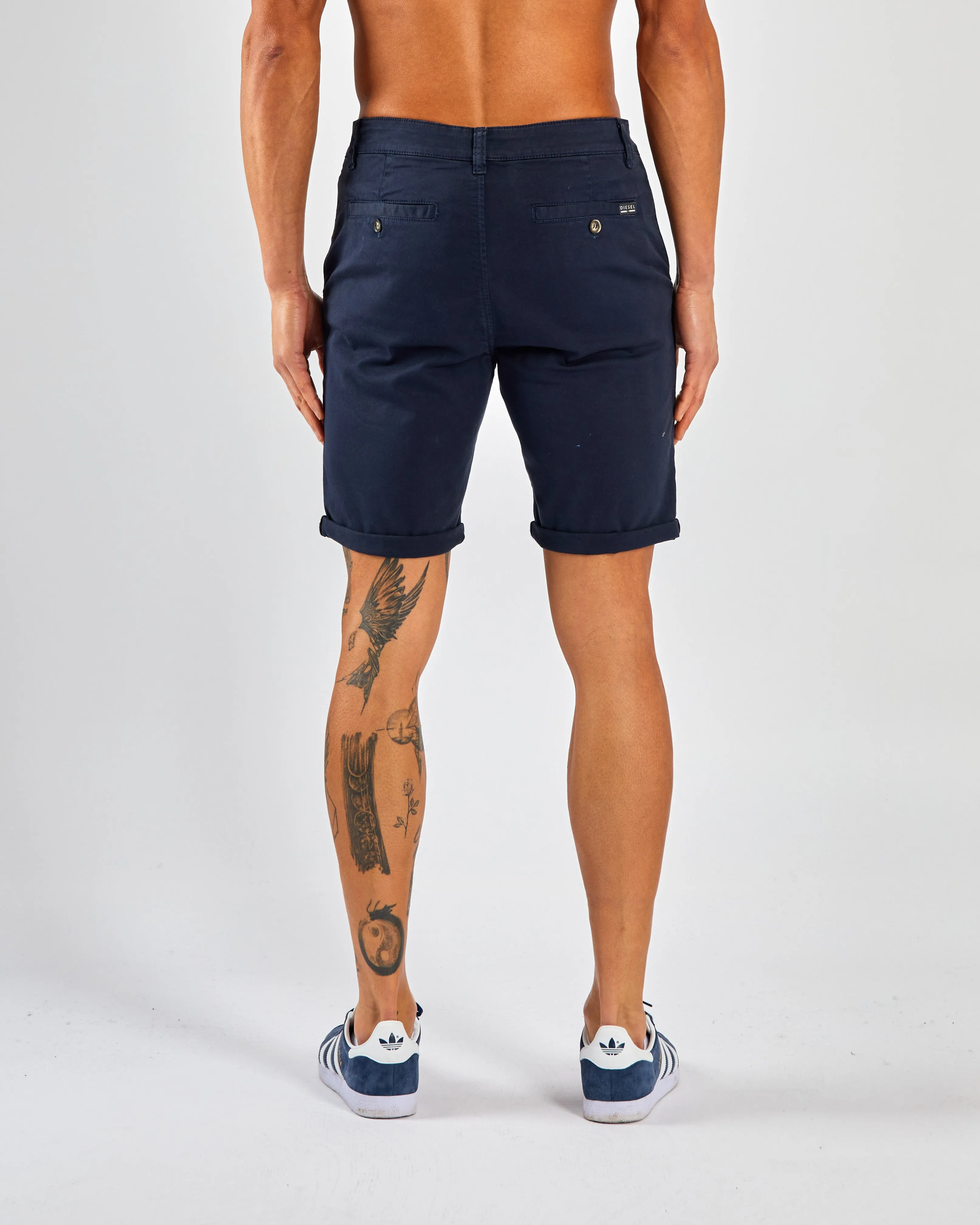 Chesney Chino Short Sail Navy Bright Hues Minimalist Style