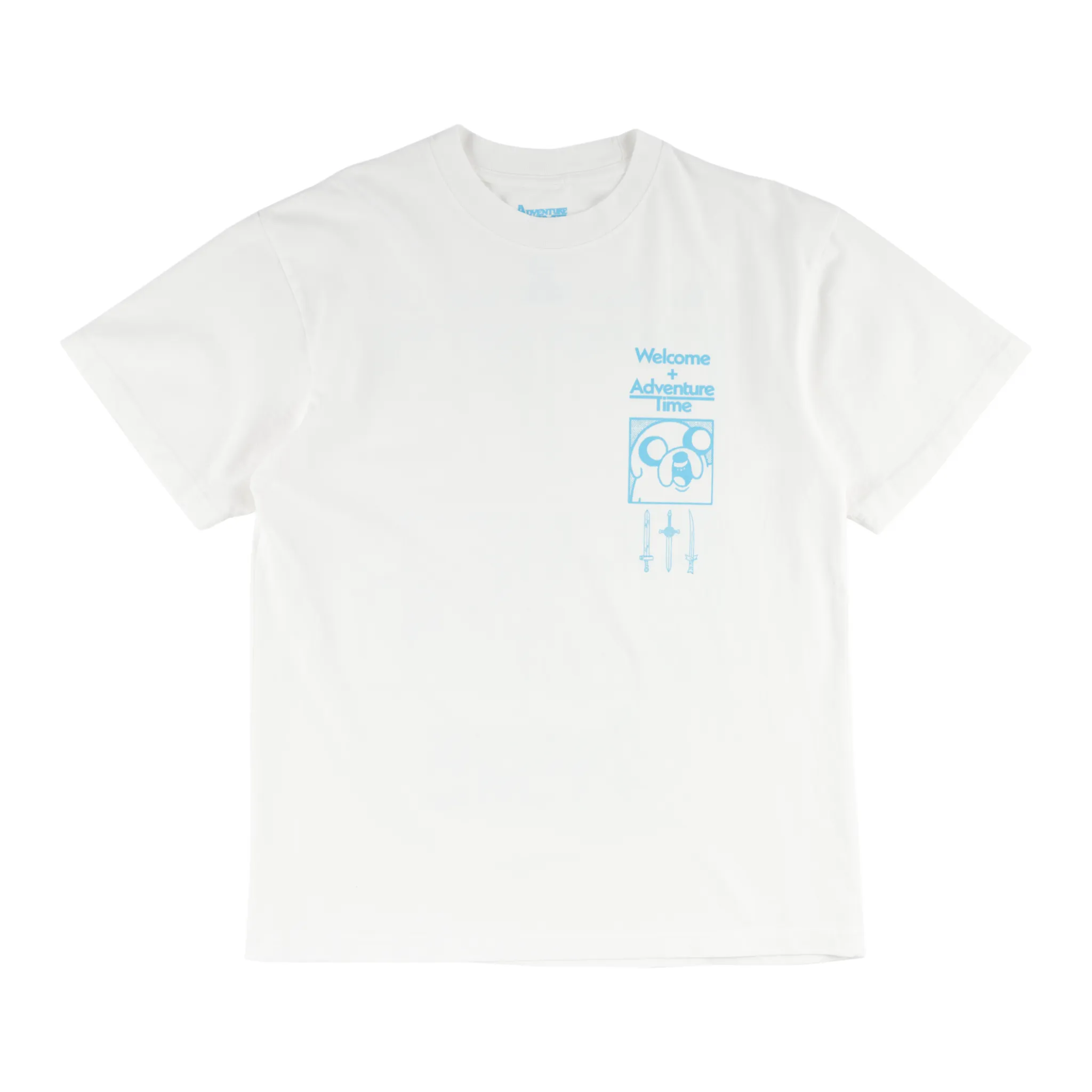 ADVENTURE TIME X WELCOME - Heart On Boxy Garment-Dyed Tee No Shrink Technology