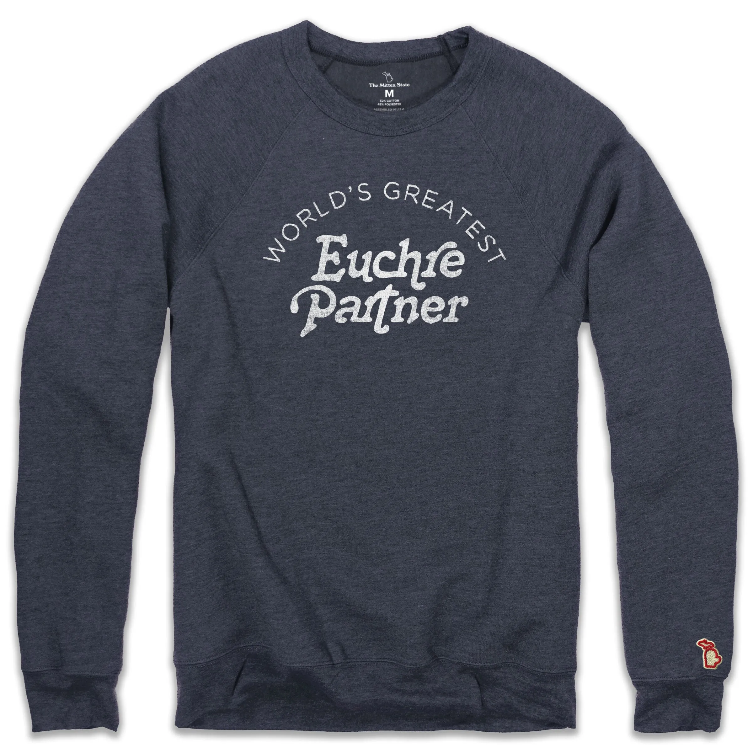 Trendy Outfit product eyewear protection EUCHRE - GREATEST PARTNER FLEECE SWEATSHIRT (UNISEX)