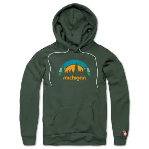 right for formal events product personalization MICHIGAN OUTDOORS ALL SEASON HOODIE (UNISEX)