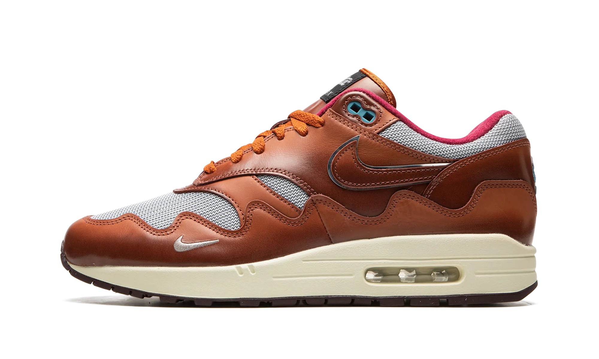 Stretch Fabric Active People Comfort Cushion Air Max 1 "Patta - Dark Russet"