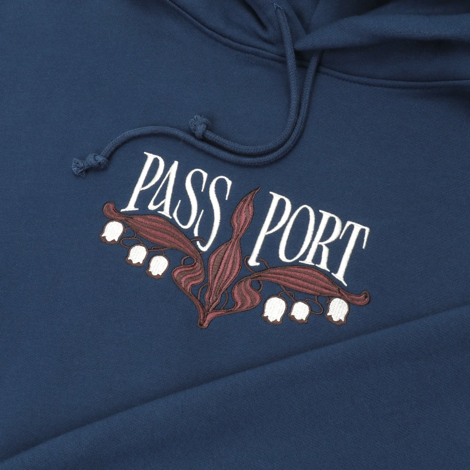 Pass~Port Lily of The Valley Hoodie - Navy Chill Look Daily Minimal