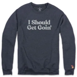 THE MIDWEST GOODBYE FLEECE SWEATSHIRT (UNISEX) product tweed warmth Modern Active