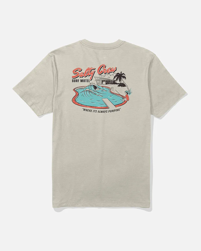 Surf Motel Ss Tee - Moonbeam Running Speed