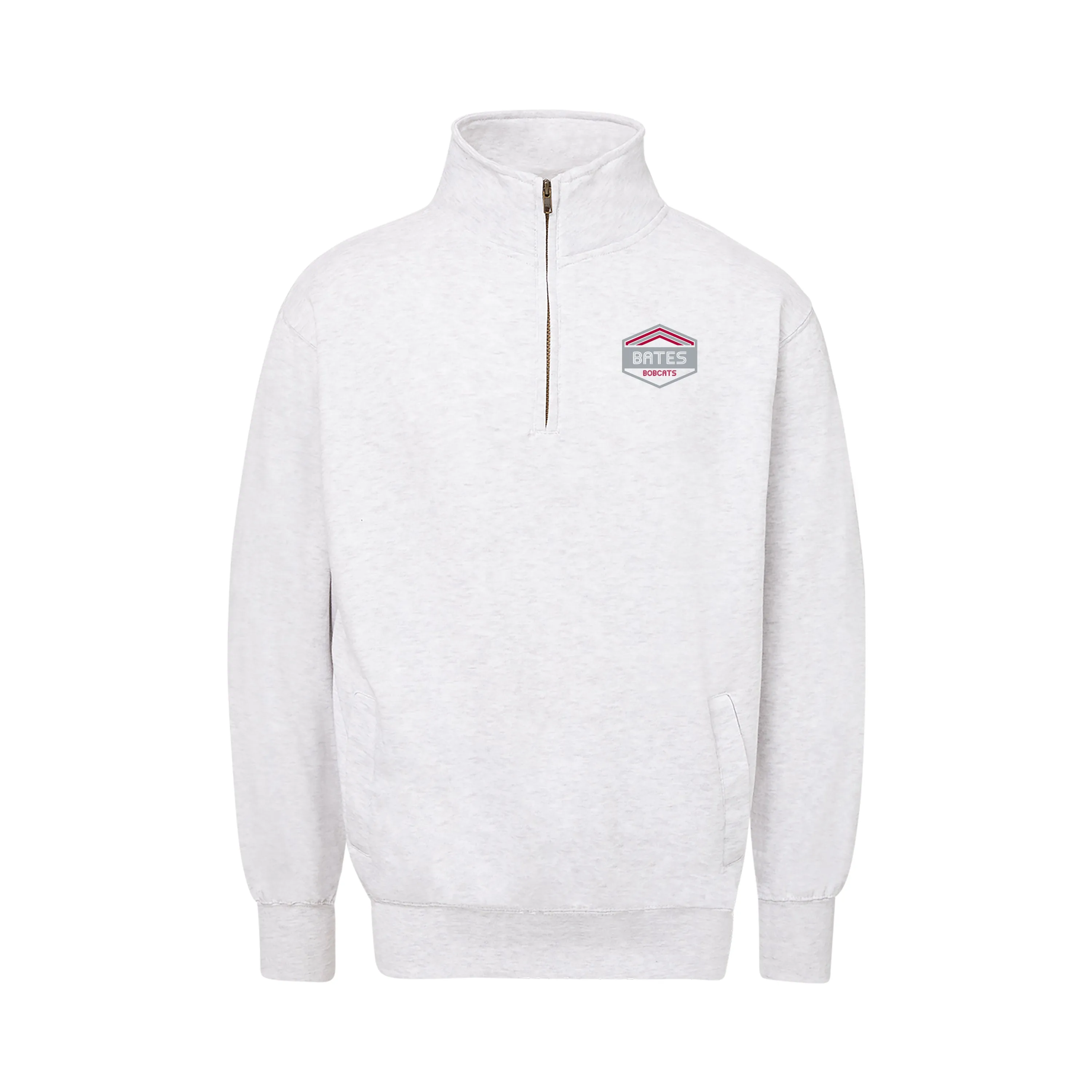 Odor-resistant Fundamantal Fleece 1/4 Zip - Ash Grey