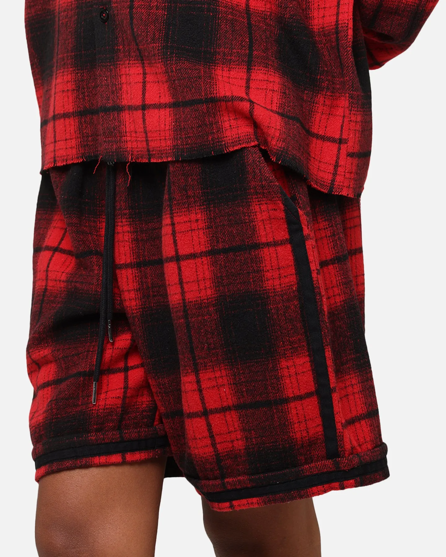 Movement Flex XXIII Plaid Ball Shorts Red