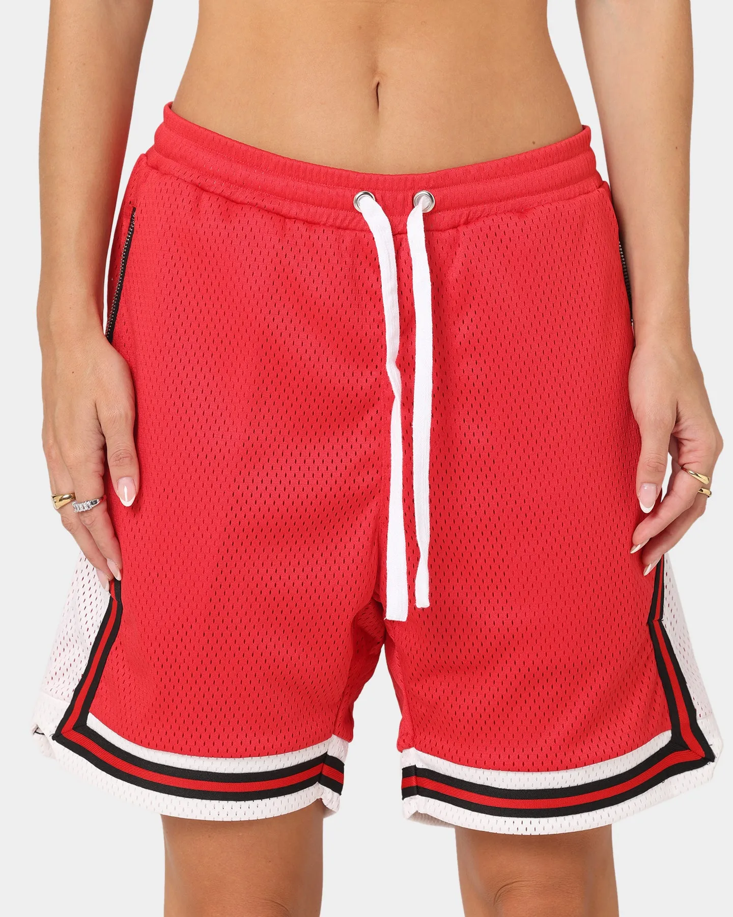 factory work XXIII Auden Basketball Shorts Red