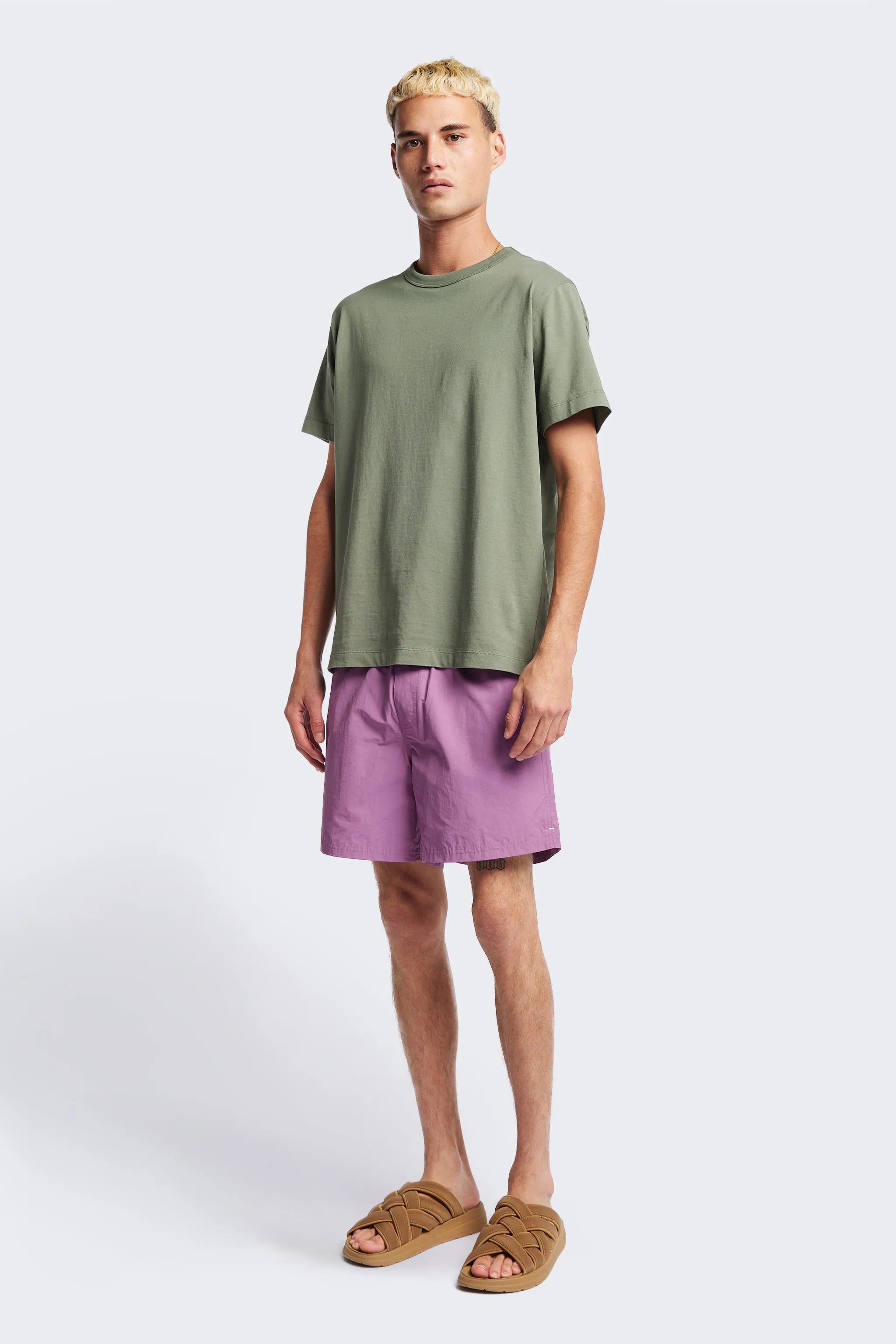 Beach Vibes Quick Fit New Wave Swim Short Purple Fade