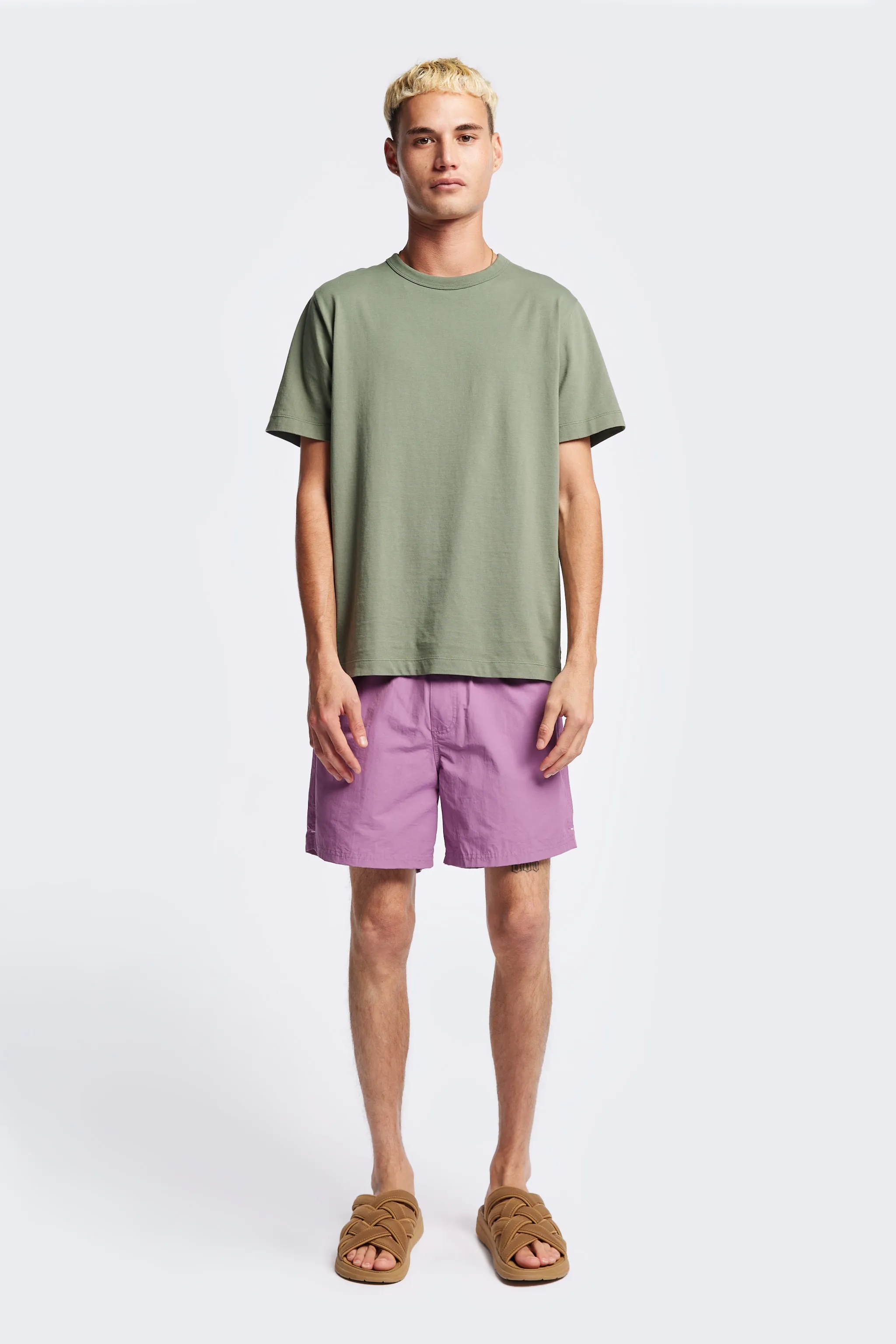 Breathable Flex Low Profile Zipper New Wave Swim Short Purple Fade