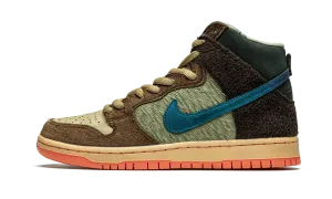 Soft Leather Chic Accent SB Dunk High "Concepts - Turdunken"