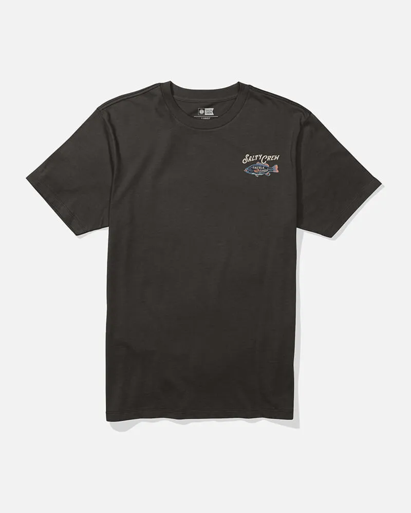 Flexible Fit Design Tackle Shop Ss Tee - Black