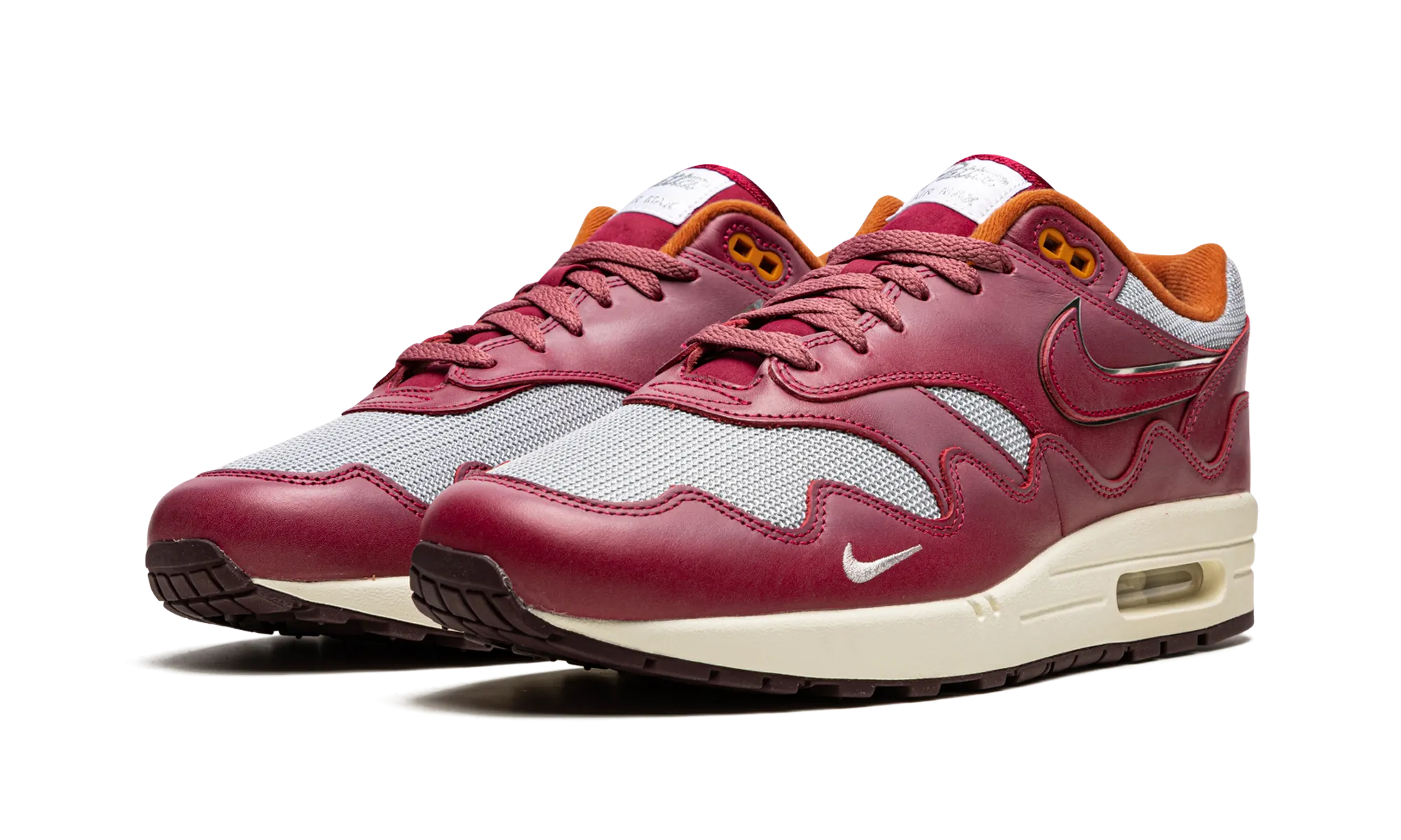 Breathable mesh Air Max 1 "Patta - Rush Maroon"