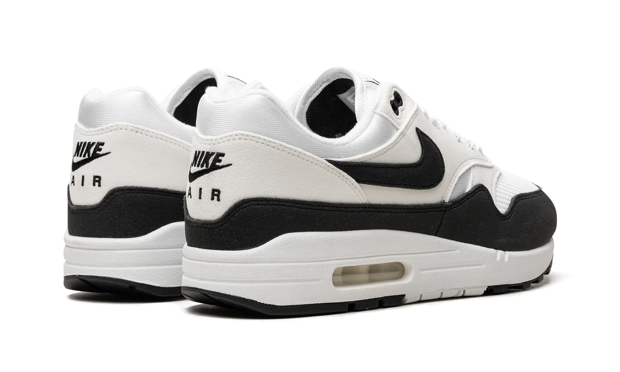 AIR MAX 1 WMNS "White Black" Memory Foam Airport Travel