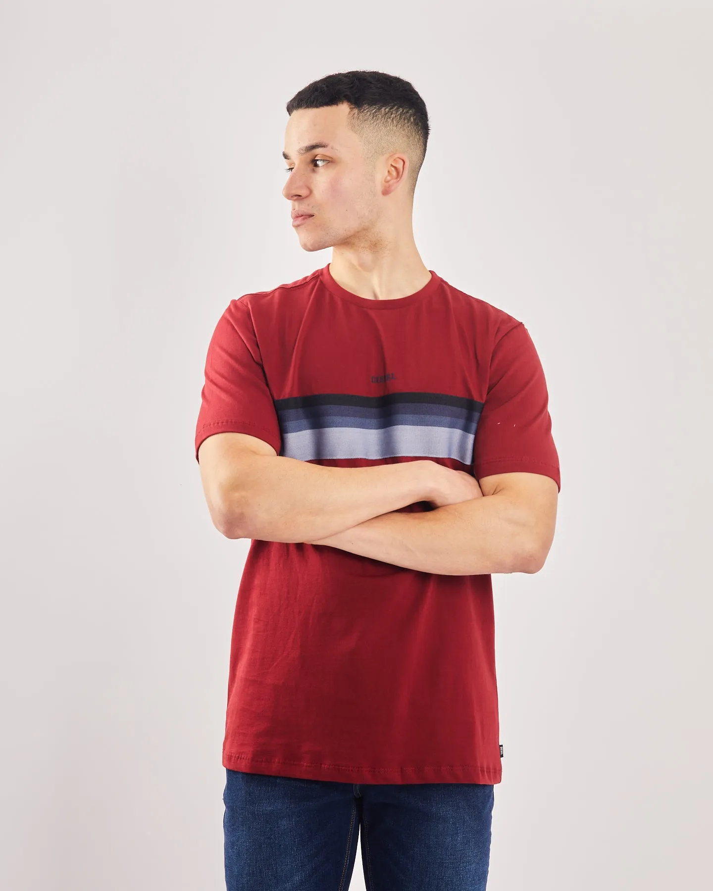Cozy Design Fit Dagon Tee Red Dahlia
