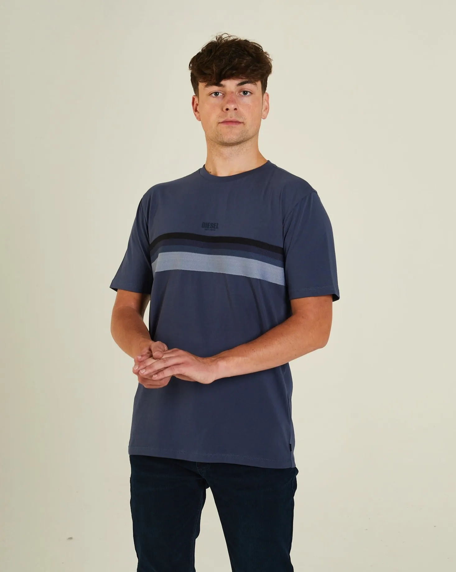 Summer Comfort Stretch Wear Dagon Tee Steel Indigo