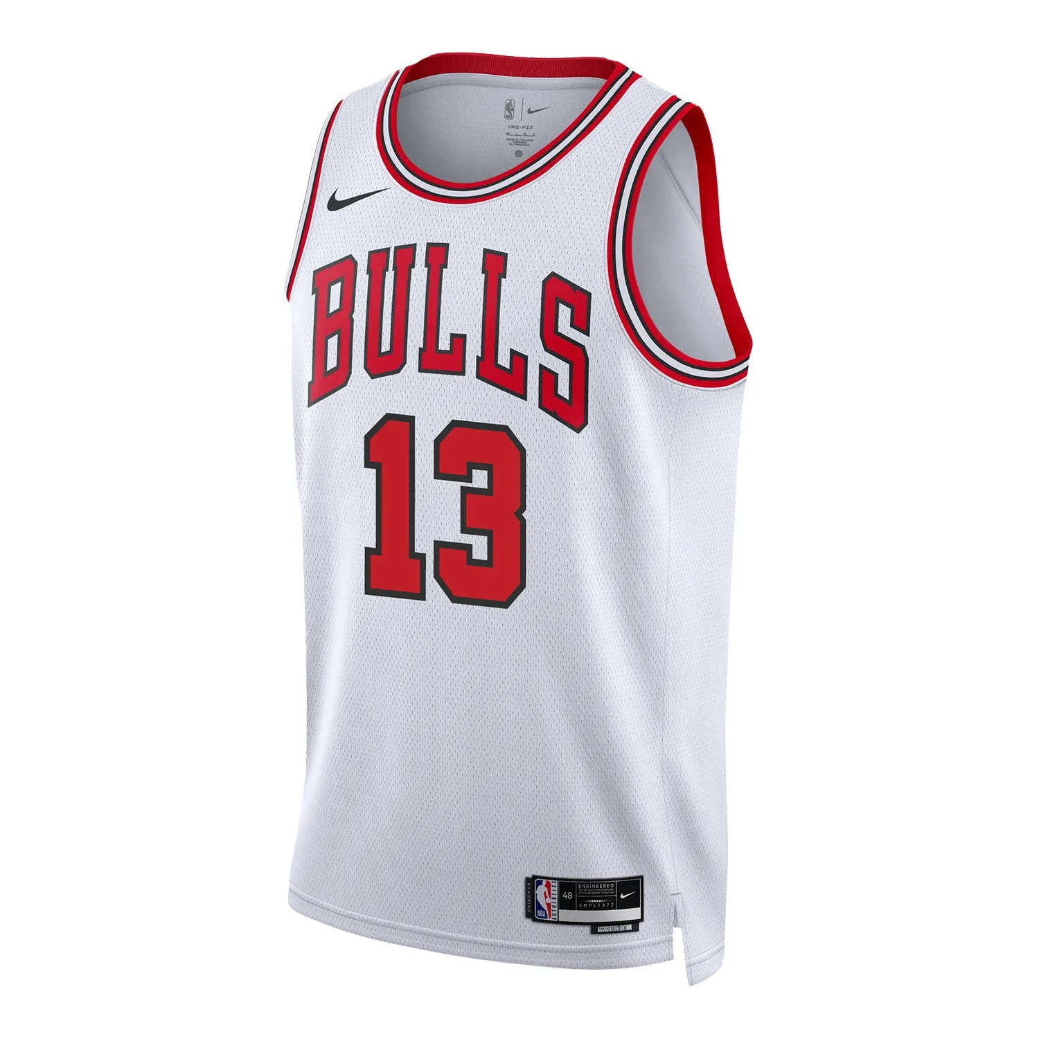 Chicago Bulls Kevin Huerter Nike Association Swingman Jersey Non Irritating Seams