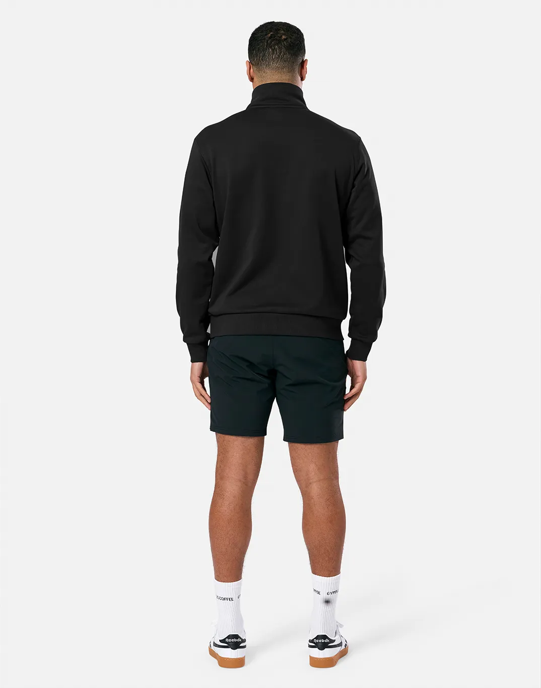 Clubhouse Half Zip in Black right for hot weather