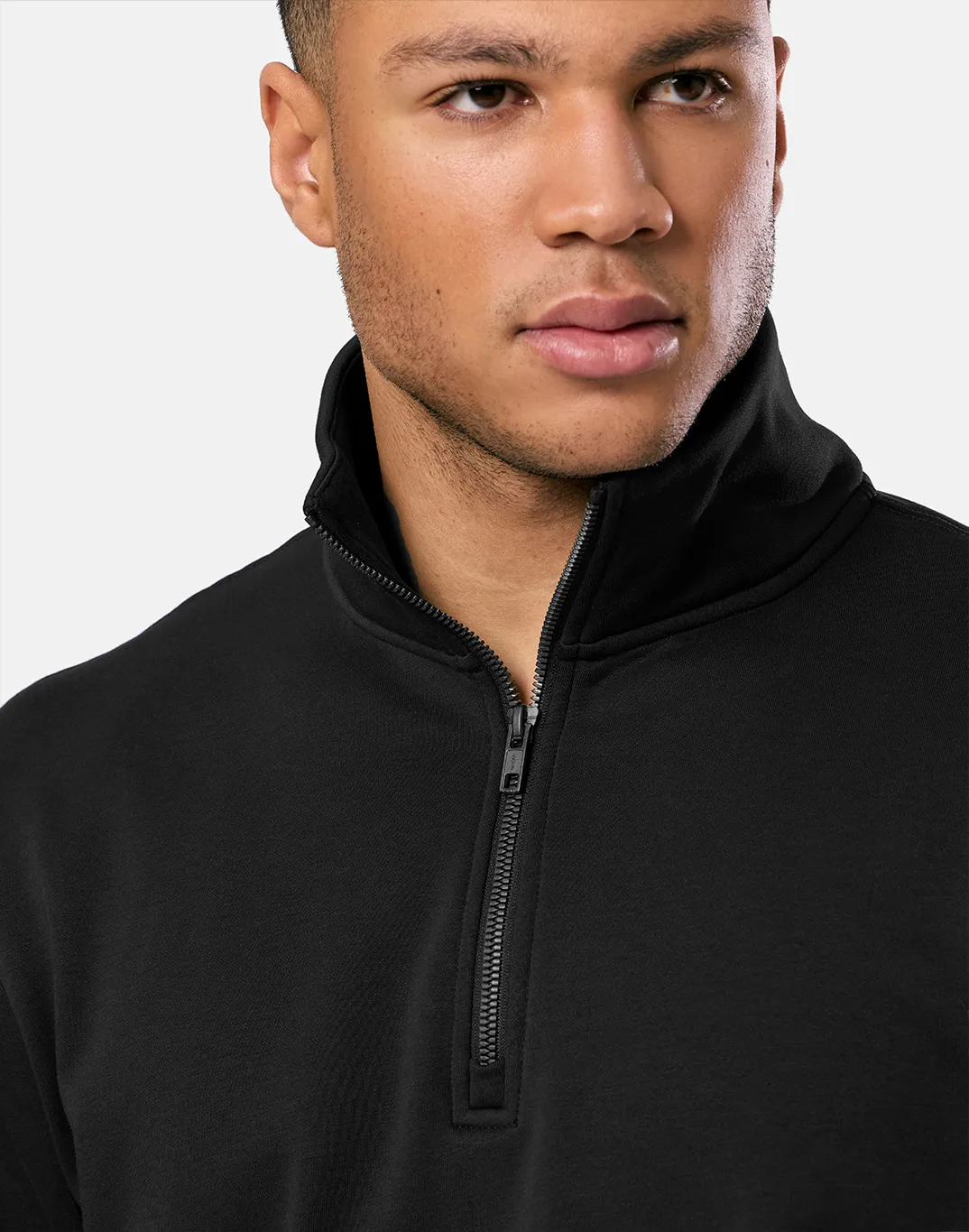 good for rainy days Clubhouse Half Zip in Black
