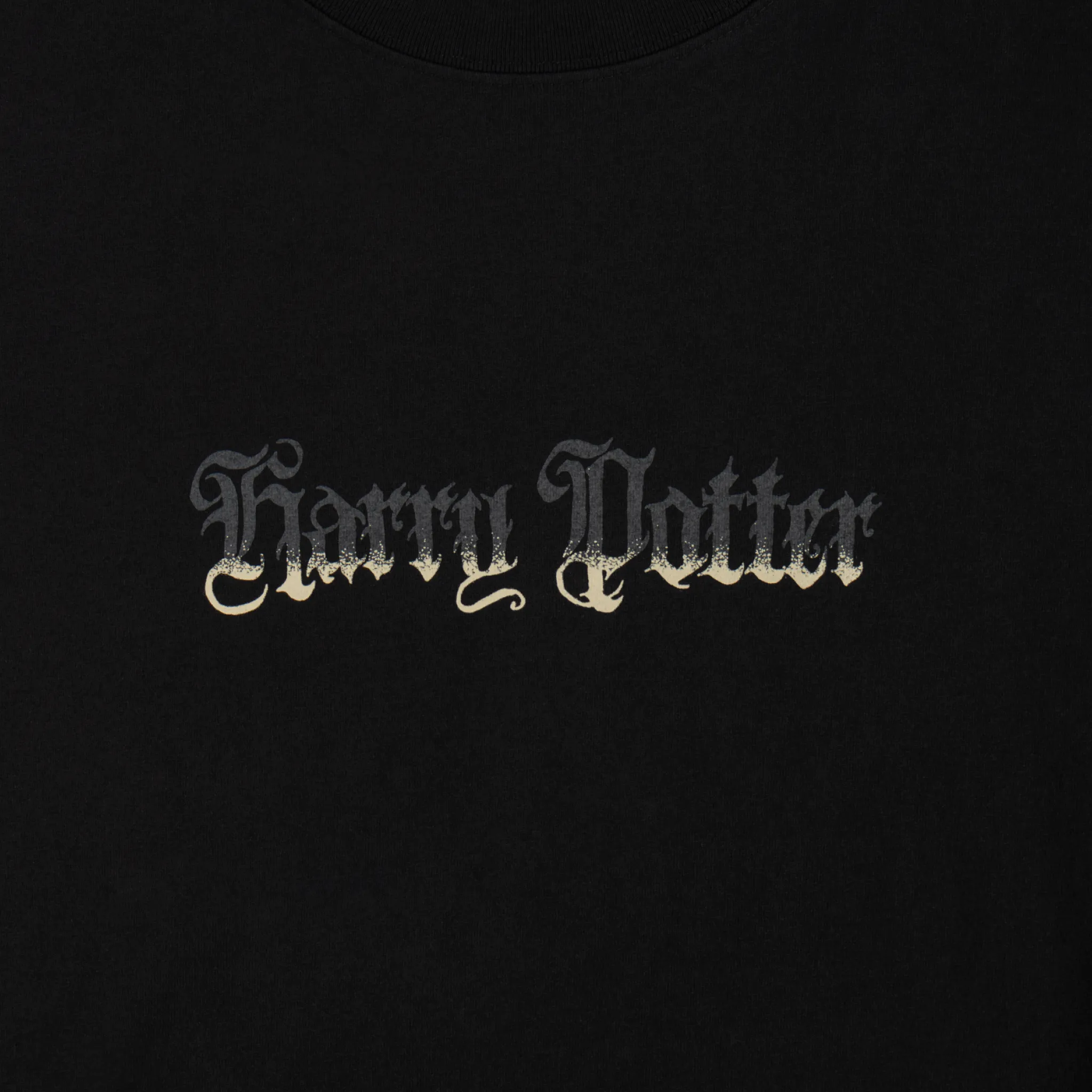 HARRY POTTER X WELCOME - Thestral Boxy Garment-Dyed Tee Curved Hem
