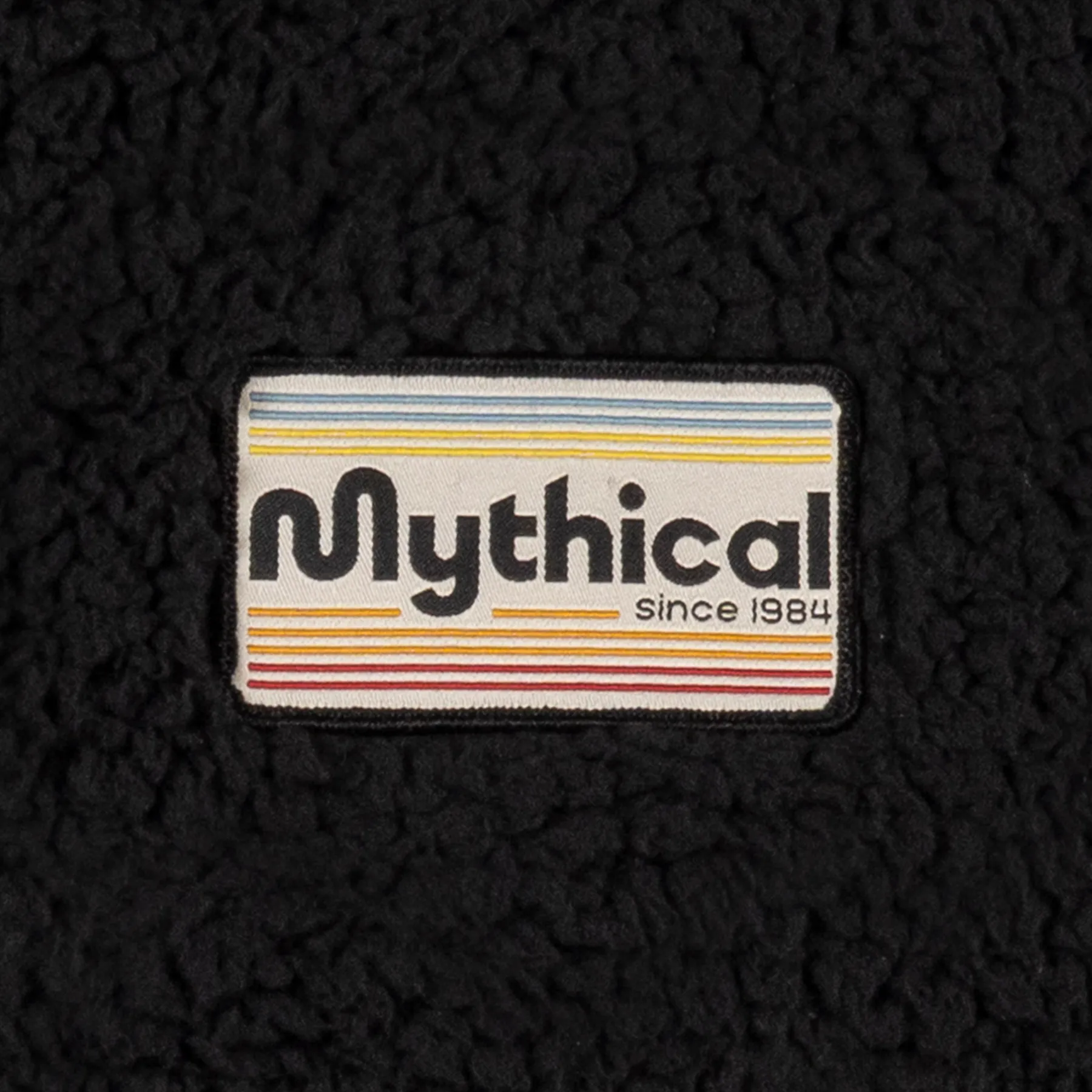 Mythical Sherpa Pullover bag accents