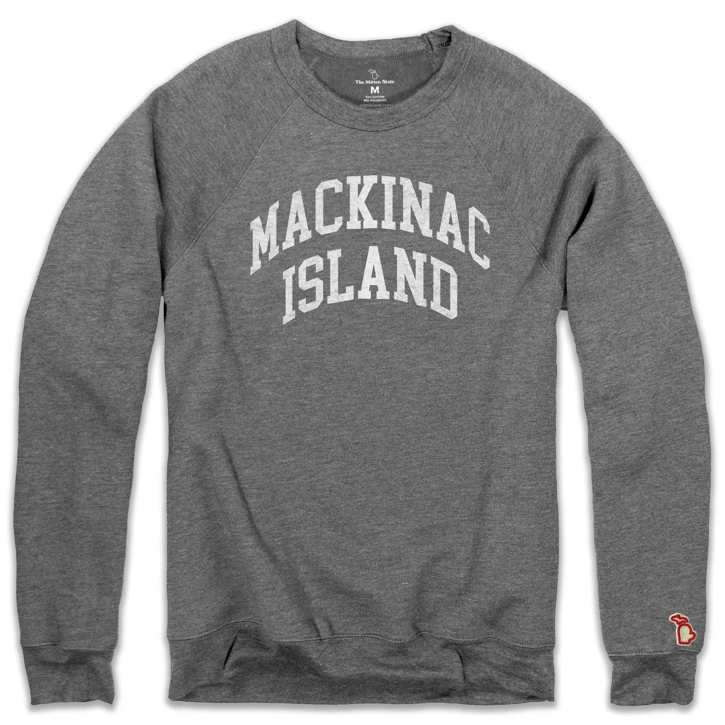 MACKINAC ISLAND ARCH FLEECE SWEATSHIRT (UNISEX) All-Weather Wear
