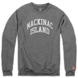 brooch accents MACKINAC ISLAND ARCH FLEECE SWEATSHIRT (UNISEX)