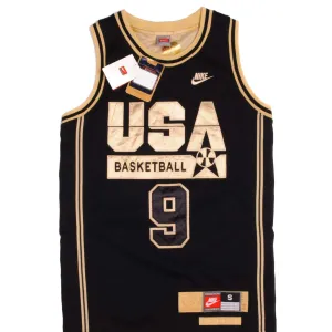VINTAGE DEADSTOCK NIKE USA BASKETBALL OLYMPIC DREAM TEAM MICHAEL JORDAN JERSEY SIZE SMALL 2007 Thermoregulating Technology